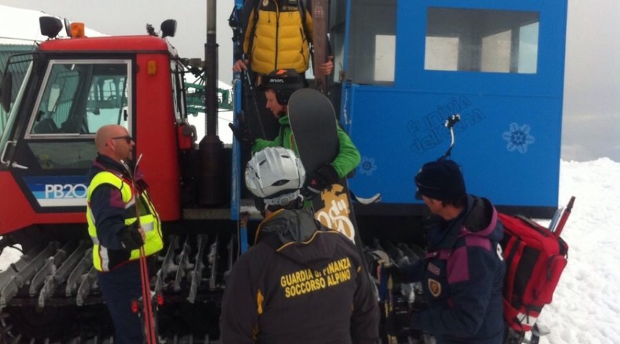 Etna, ancora un incidente sulla neve. Salvato uno sciatore ferito