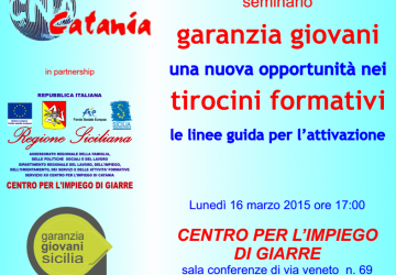 Garanzia Giovani, seminario per i responsabili CNA a Giarre