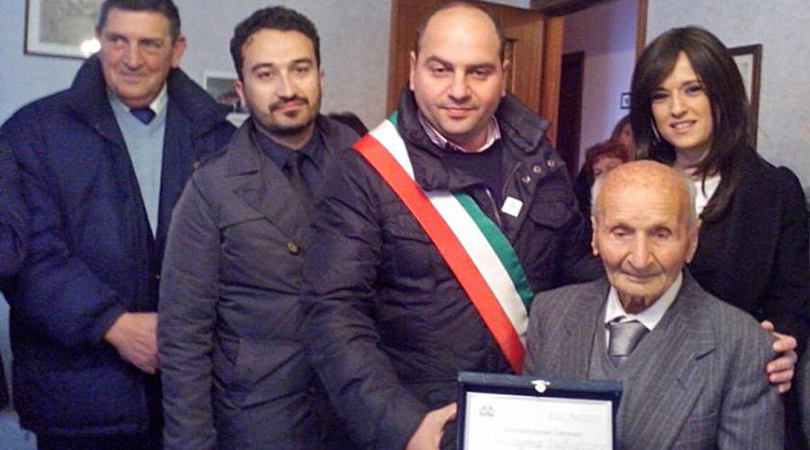 Belpasso, festeggiato cittadino centenario