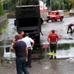 Allerta meteo: numerosi allagamenti a Giarre e Mascali. In azione i vigili del fuoco