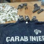 Catania, blitz a Trappeto e San Giovanni Galermo: 3 arresti. Scovato nascondiglio di armi e droga