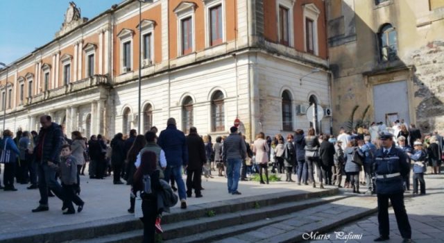 Giarre, nello splendore del Duomo la prima domenica delle palme dopo la riapertura FOTOGALLERY