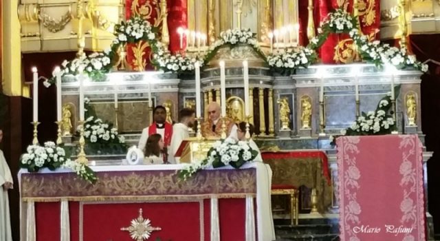 Giarre, nello splendore del Duomo la prima domenica delle palme dopo la riapertura FOTOGALLERY