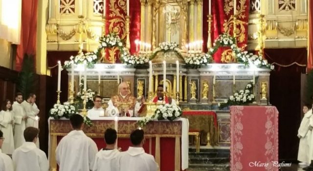 Giarre, nello splendore del Duomo la prima domenica delle palme dopo la riapertura FOTOGALLERY