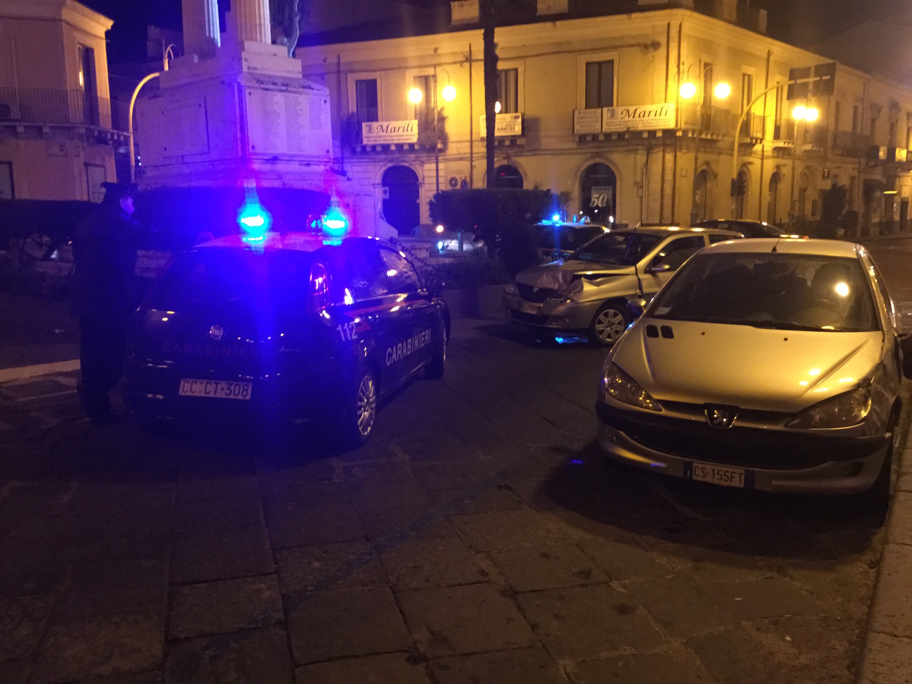 Inseguimento a Giarre, arrestati i due fuggitivi