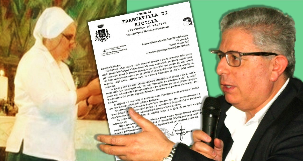 Francavilla, la “preghiera” del sindaco Monea