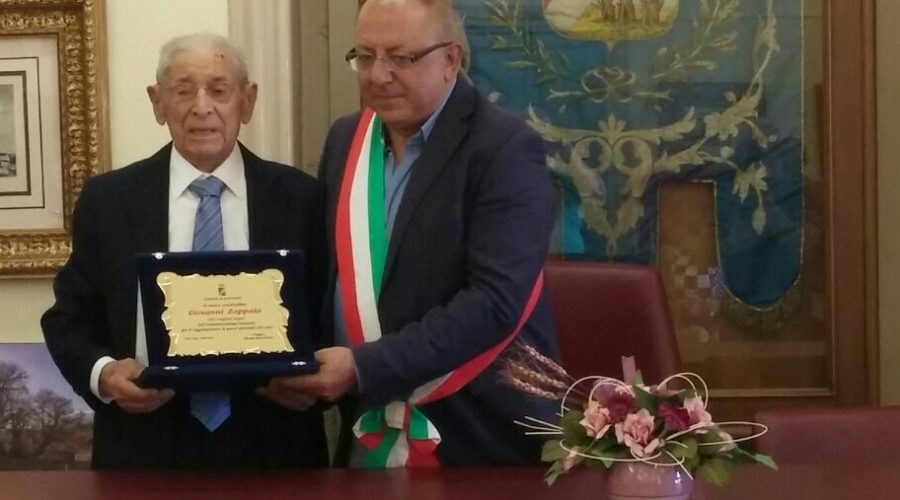 Sant’Alfio: festeggiato il 100° compleanno di Giovanni Zappalà