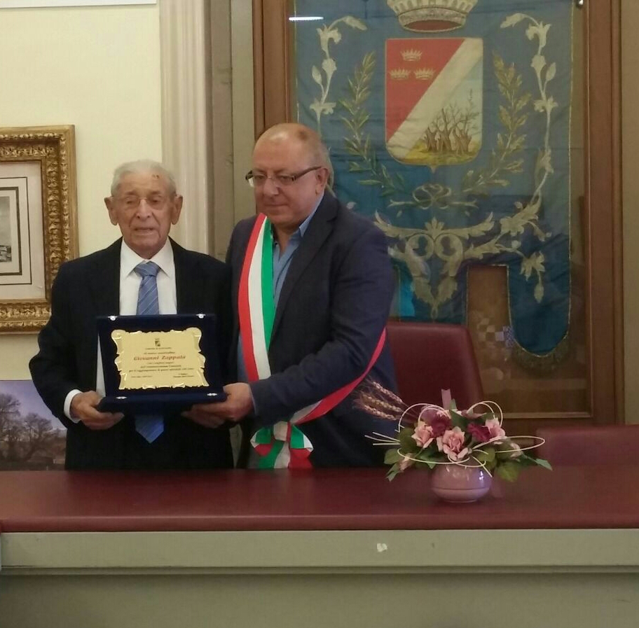 Sant’Alfio: festeggiato il 100° compleanno di Giovanni Zappalà