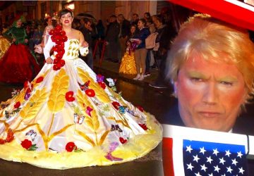 Francavilla di Sicilia, Carnevale nel segno di Trump