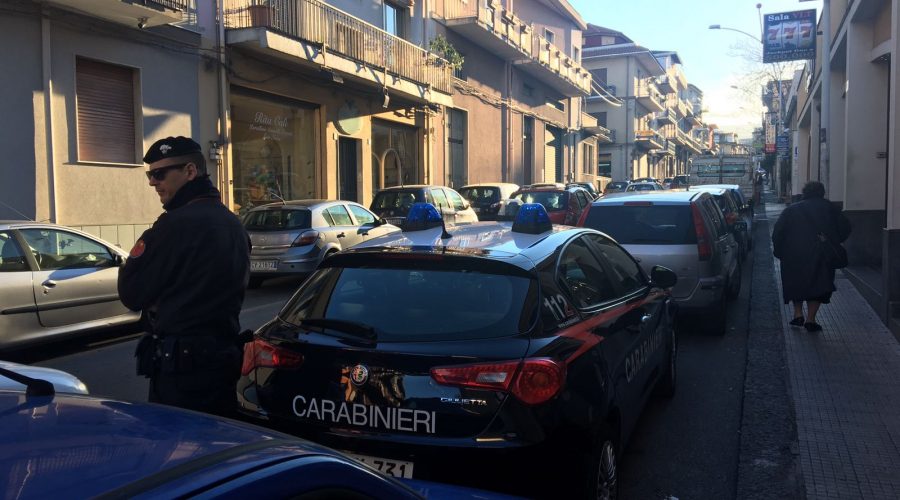 Giarre, in corso controlli dei carabinieri