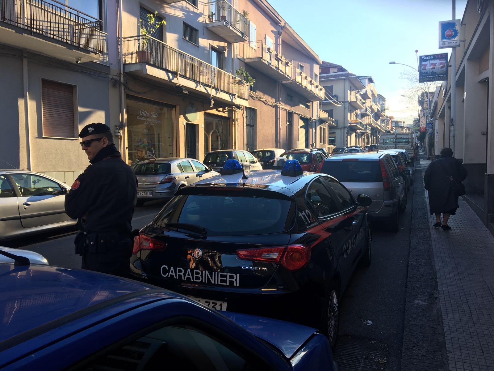 Giarre, in corso controlli dei carabinieri