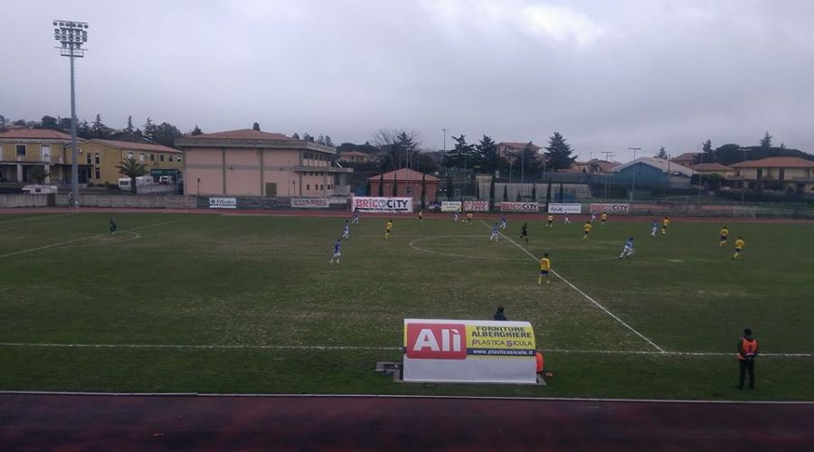 Calcio: il Giarre capitola per 1-0 anche a Pedara