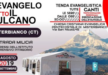 Misterbianco, da sabato 31 agosto settimana di tenda evangelistica