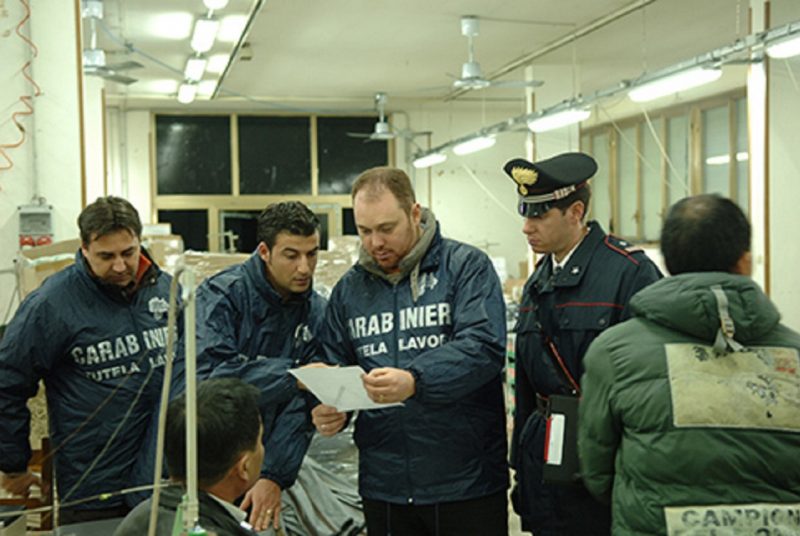 Lavoro nero, controlli tra Giarre e Riposto: sanzionate due attività