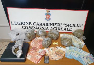 Acireale, in casa minimarket della droga: arrestato un pescivendolo