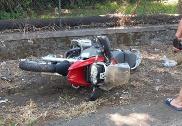 Mascali, incidente lungo la SS 114. Ferito un motociclista