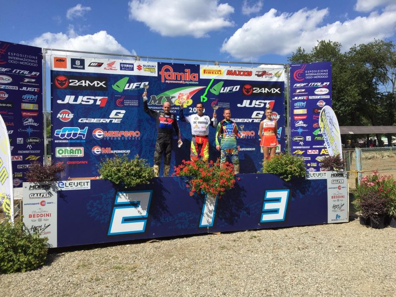 Il catanese Vincenzo Lombardo vince la prima gara di Campionato italiano Motocross Epoca