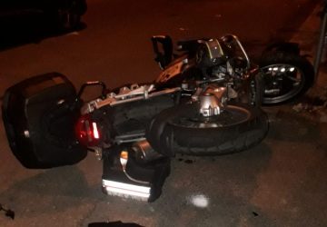 Riposto, collisione fra suv e moto: un ferito