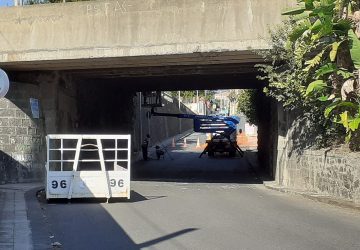 Carruba, messa in sicurezza del sottoponte di via Toti