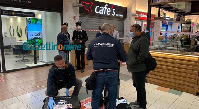 Sparatoria nella galleria del Conforama di Riposto: ferito un commerciante FOTO VIDEO