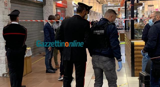 Sparatoria nella galleria del Conforama di Riposto: ferito un commerciante FOTO VIDEO