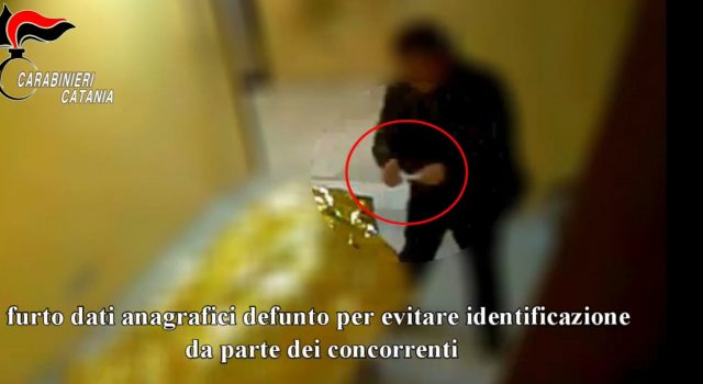 Onoranze funebri: 9 arresti per associazione per delinquere nel Calatino NOMI FOTO VIDEO