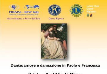 Un Webinar Fidapa racconta “Dante: amore e dannazione in Paolo e Francesca”