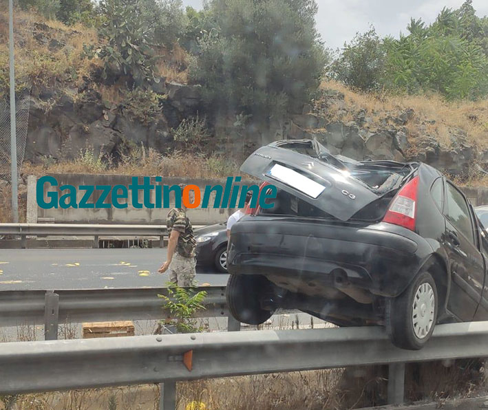 Incidente sulla Tangenziale di Catania, 1 ferito. Lunghe code