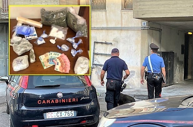 Piove droga dal cielo: arrestato un detenuto ai domiciliari