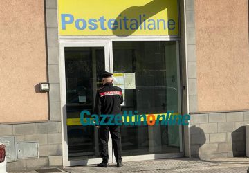 Rapina all'ufficio postale di Trepunti di Giarre  VIDEO