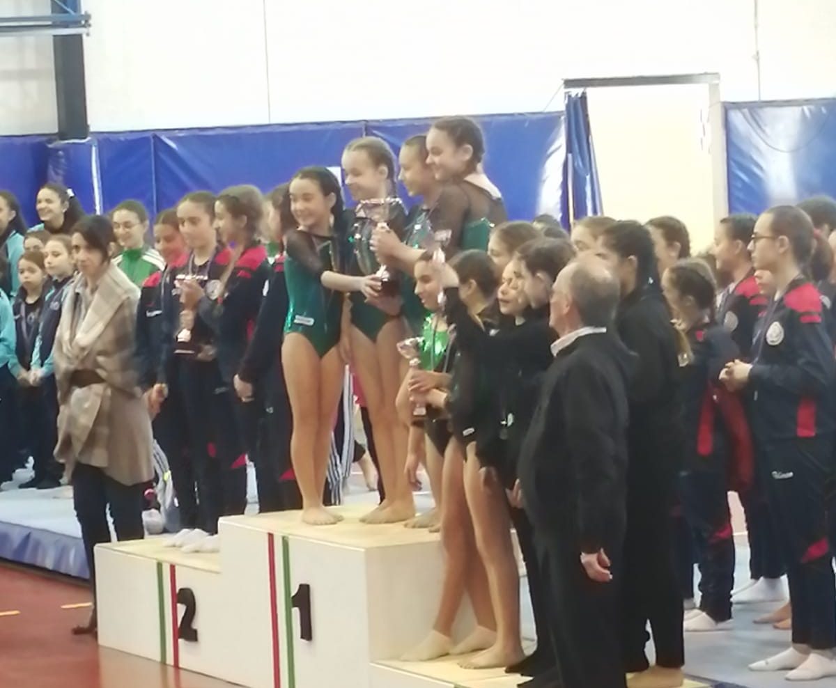 Atlete giarresi trionfano al campionato regionale di ginnastica artistica