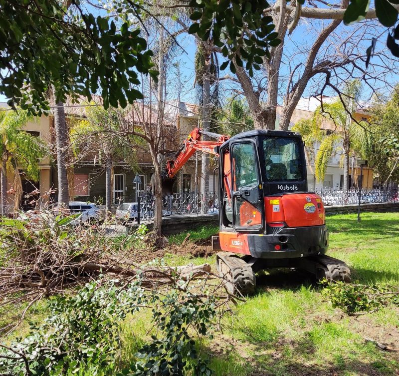 Fiumefreddo di Sicilia, avviato il restyling della villa comunale