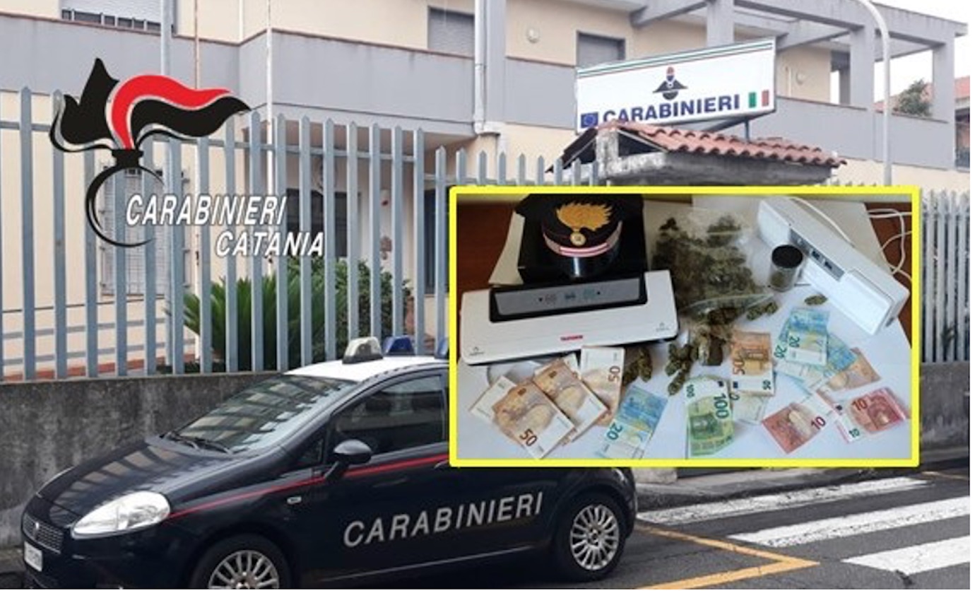 Riposto, tenta di disfarsi della droga aiutato dalla madre: 19enne arrestato VIDEO