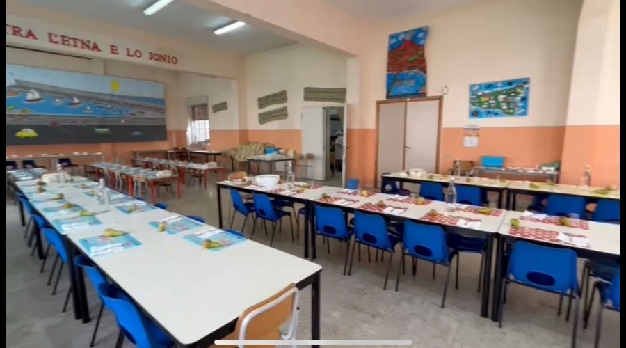 Riposto, ripreso il servzio di refezione scolastica