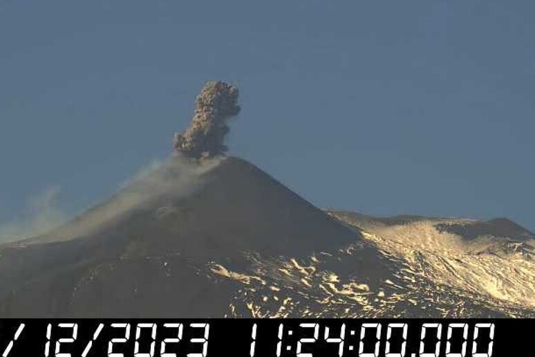 Etna, nuovo evento esplosivo dal cratere di Sud est