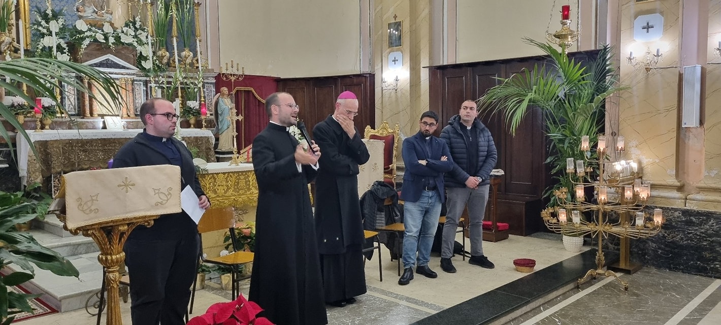 Riposto, visita pastorale nelle comunità Maria Ss. del Carmelo e San Giuseppe