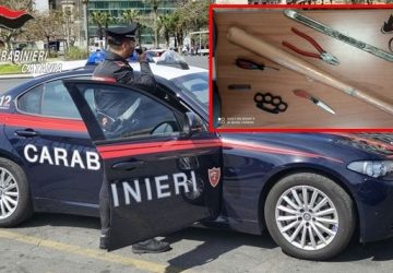 Denunciato dai Carabinieri un 20enne pronto a mettersi “all’opera” su uno scooter