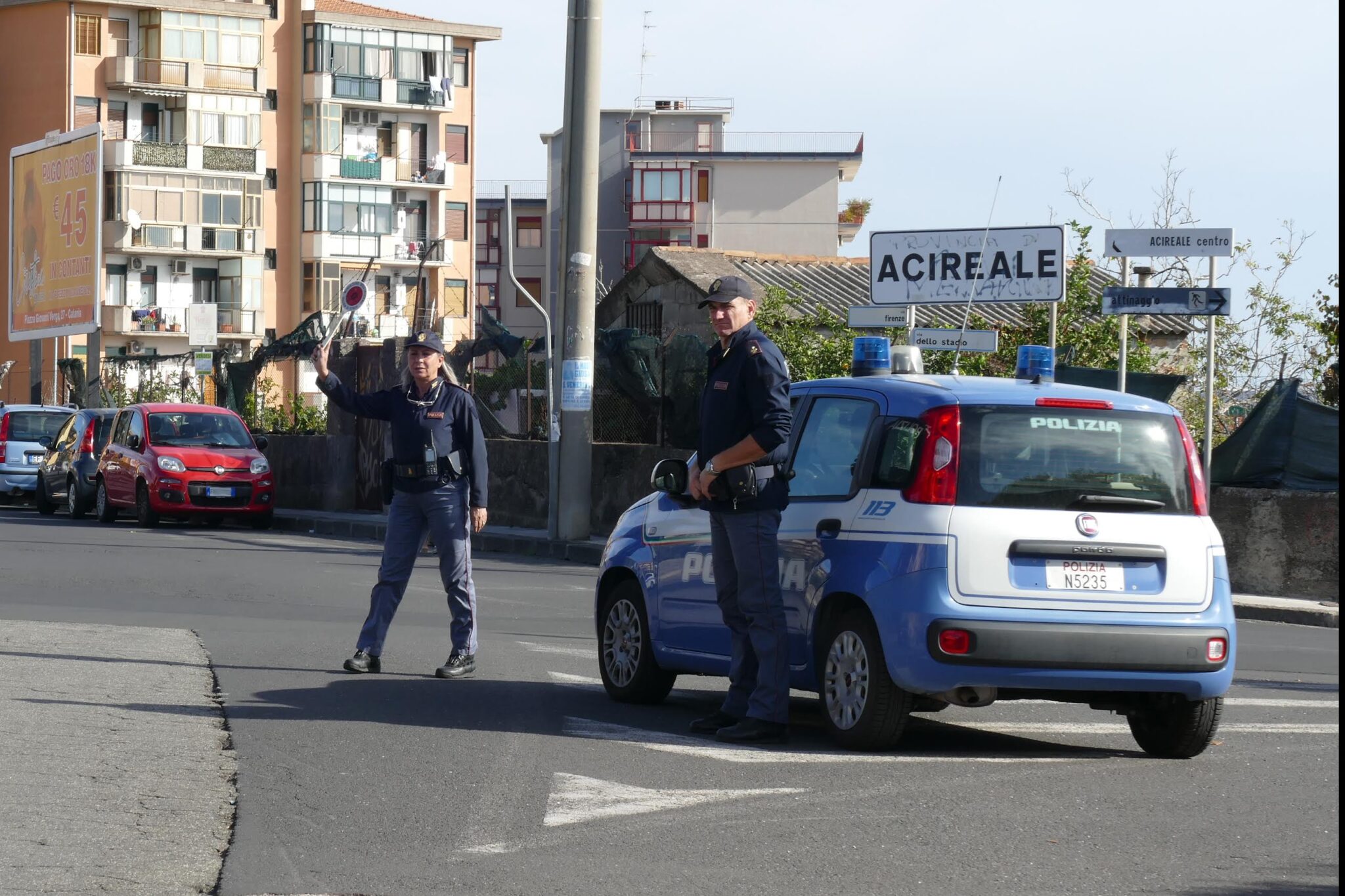 Controlli della Polizia nell’Acese