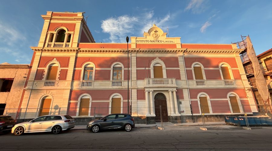 Riposto, svelato il glorioso prospetto del Nautico “Luigi Rizzo”