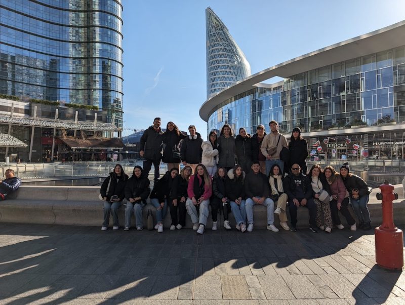 Studenti dell’Ipsseoa “G. Falcone” di Giarre tra gli stand della Bit di Milano