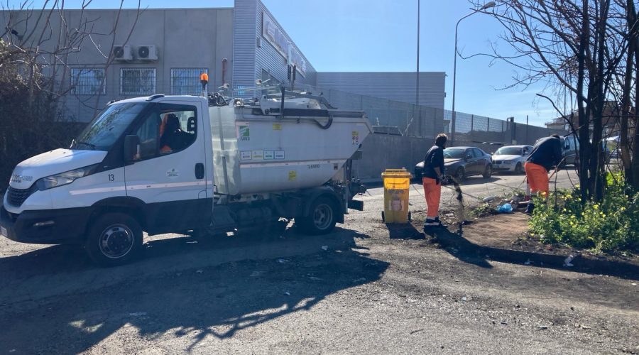 Giarre, bonificata area funzionale al polo commerciale di corso Messina