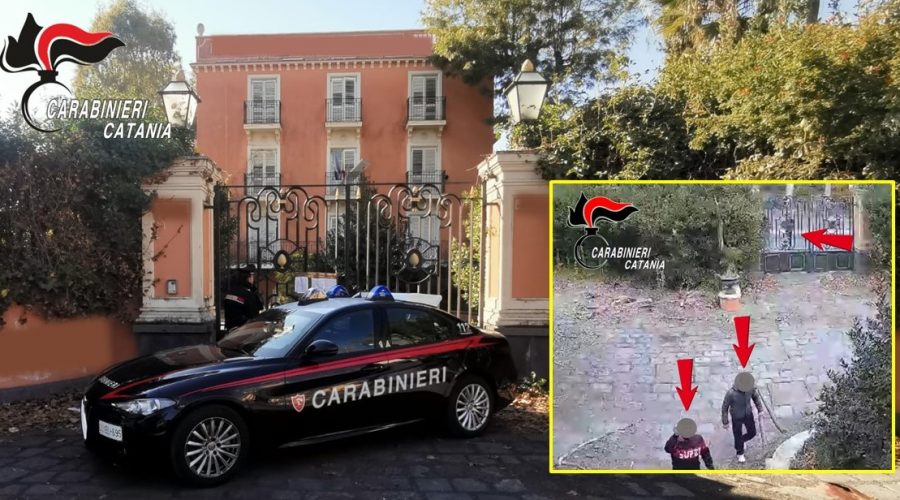 I Carabinieri sorprendono 5 uomini a “lavoro”: denunciati per tentato furto