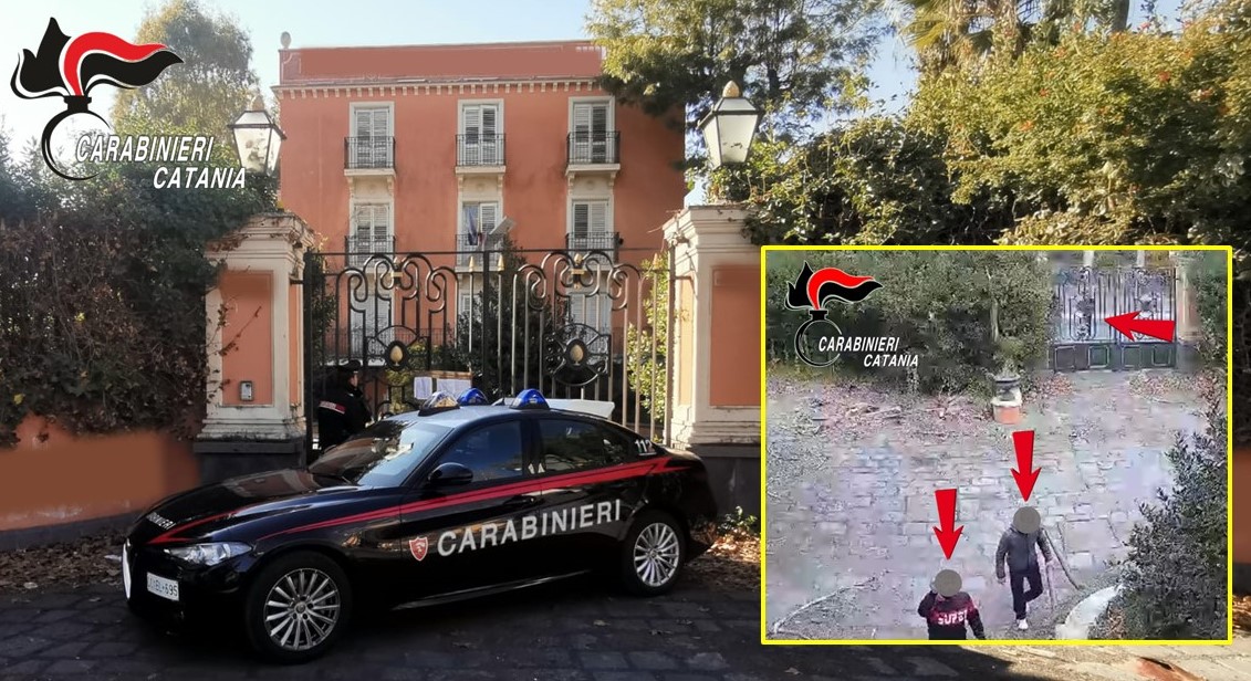 I Carabinieri sorprendono 5 uomini a “lavoro”: denunciati per tentato furto