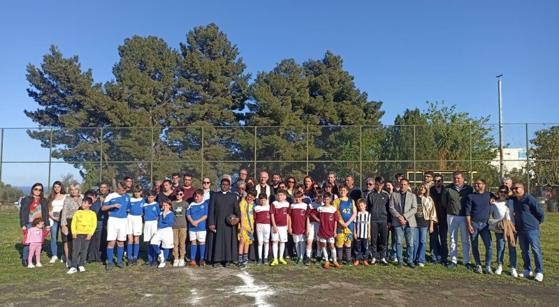 Mascali, inaugurato il campetto sportivo di Sant’Antonino VIDEO