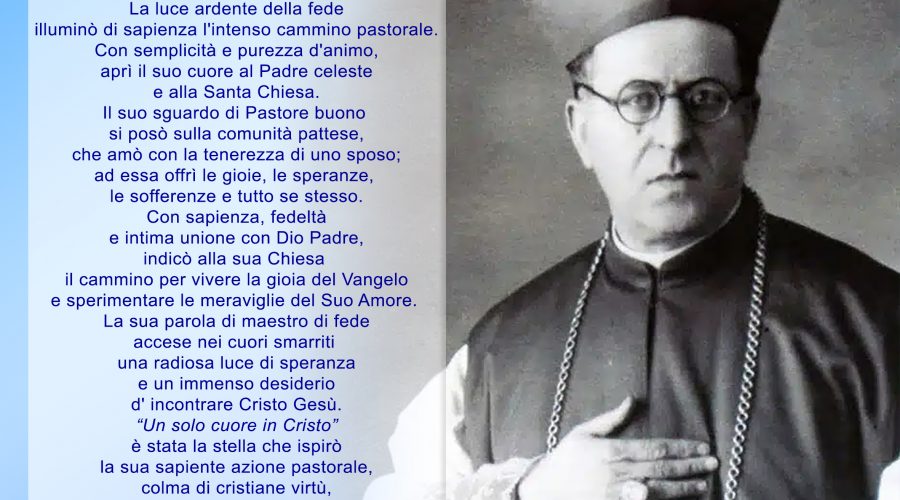 1 Giugno, 65° anniversario della morte di Mons. Angelo Ficarra. Lirica del poeta brolese Rosario La Greca