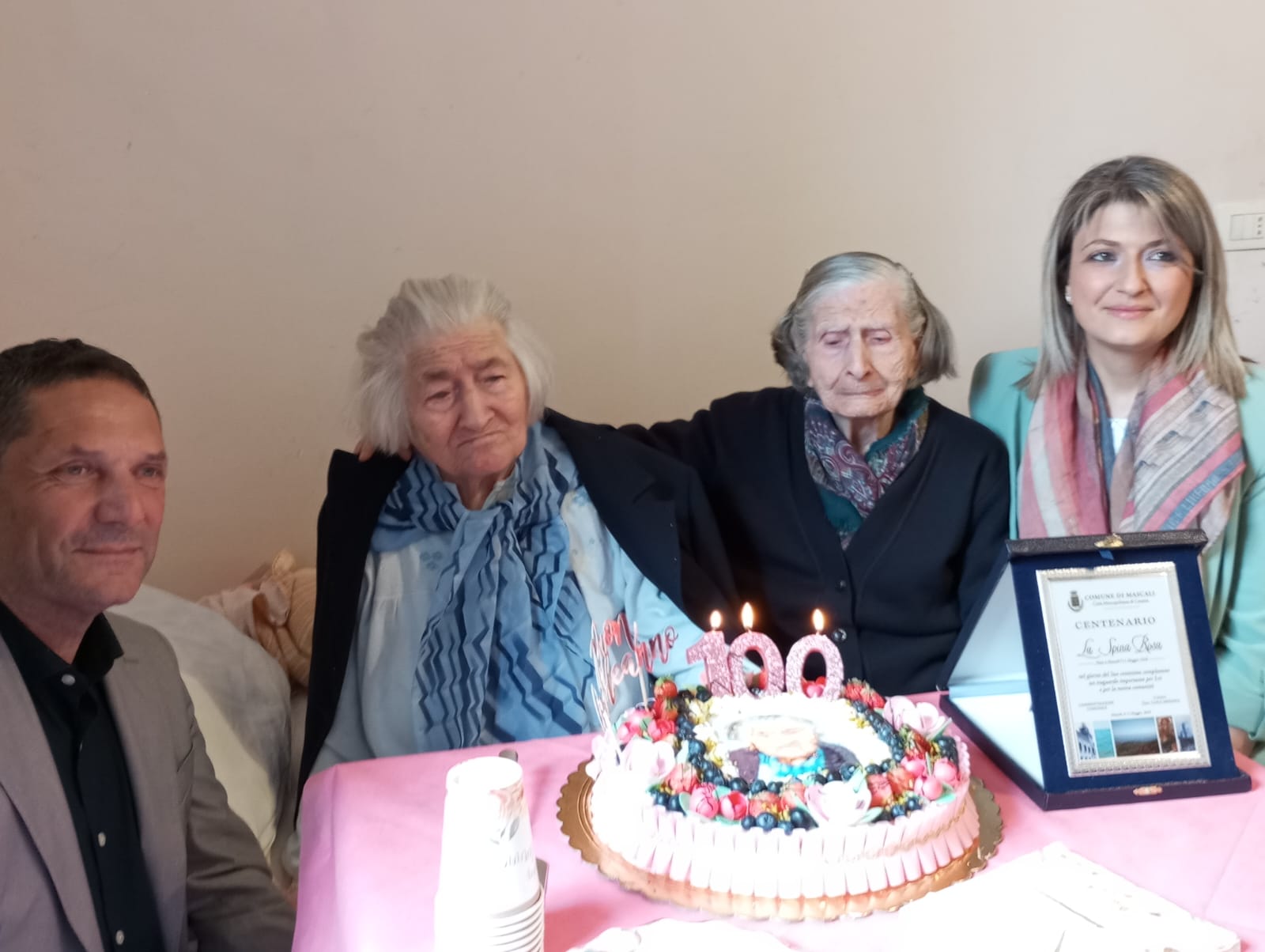 Mascali festeggia i 100 anni di “nonna Rosa”