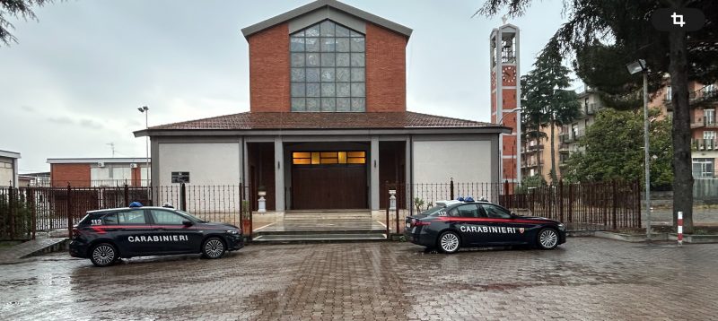 Giarre, furto notturno nella chiesa Regina Pacis