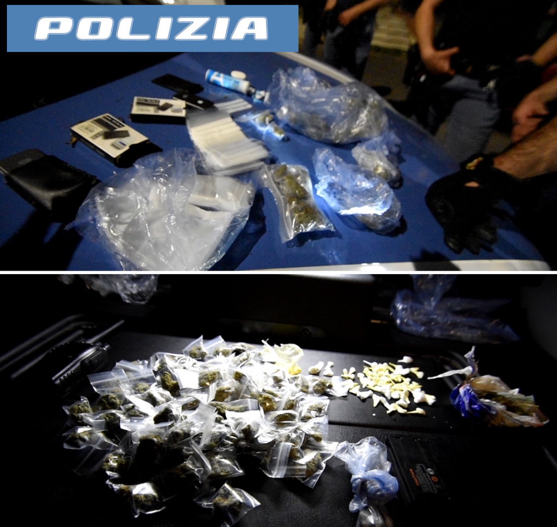 Controlli antidroga della polizia