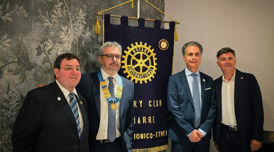 Dario Lo Giudice nominato presidente del Rotary Club Giarre Riviera Jonica Etnea