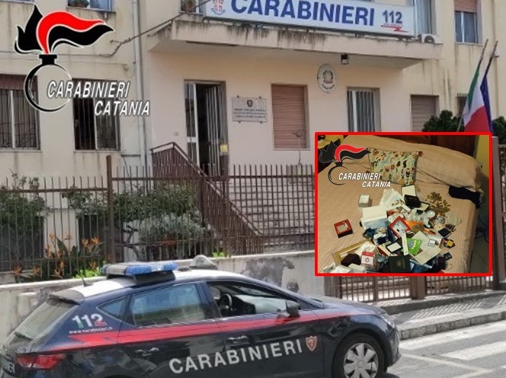 Giarre, torna a casa e si imbatte in 3 topi d’appartamento. Uno è stato arrestato dai Carabinieri